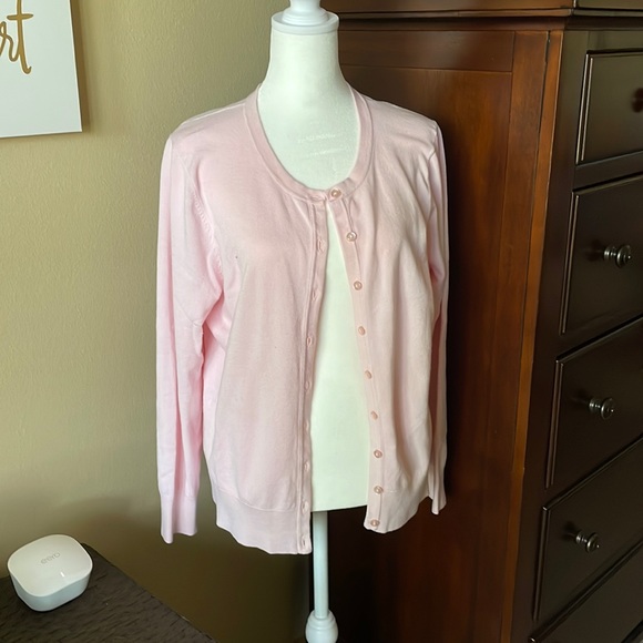Charter Club Sweaters - Charter Club, Light Pink Cardigan